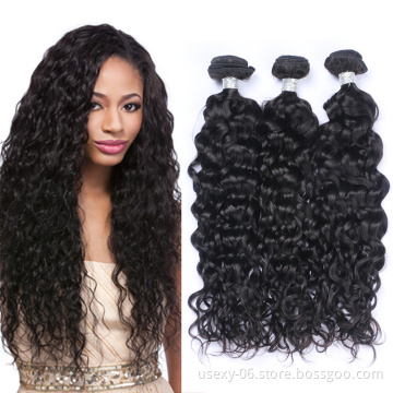 Free Shipping Factory Wholesale Price Human Hair Body Wave Virgin Brazilian Hair In China Water Wave hair extension